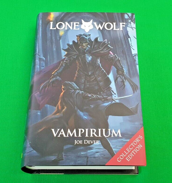 Vampirium ***BRAND NEW COLLECTOR'S EDITION HARDBACK!!*** Joe Dever Lone Wolf