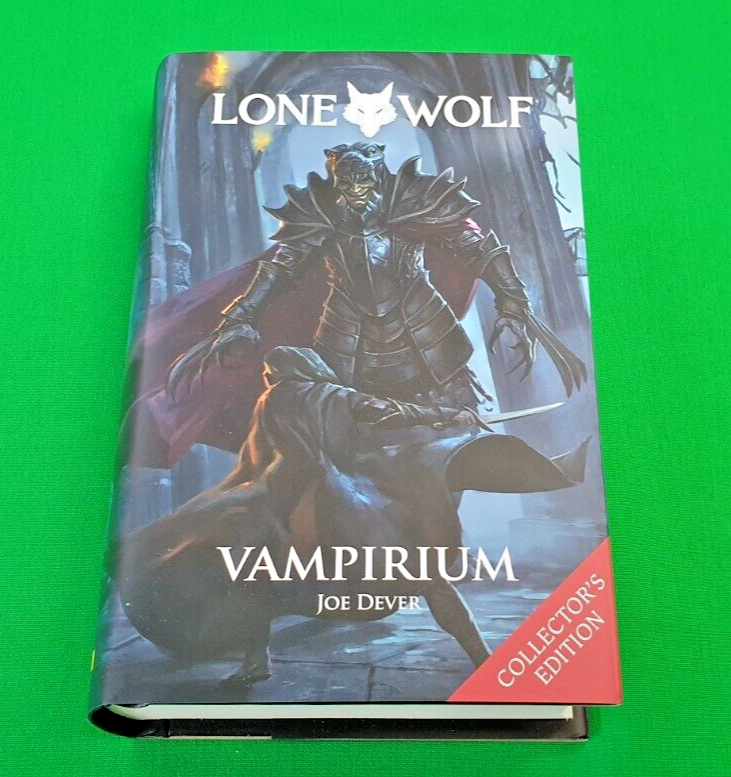 Vampirium ***BRAND NEW COLLECTOR'S EDITION HARDBACK!!*** Joe Dever Lone Wolf