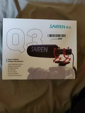 Sairen q3 professional interview audio video recording microphone
