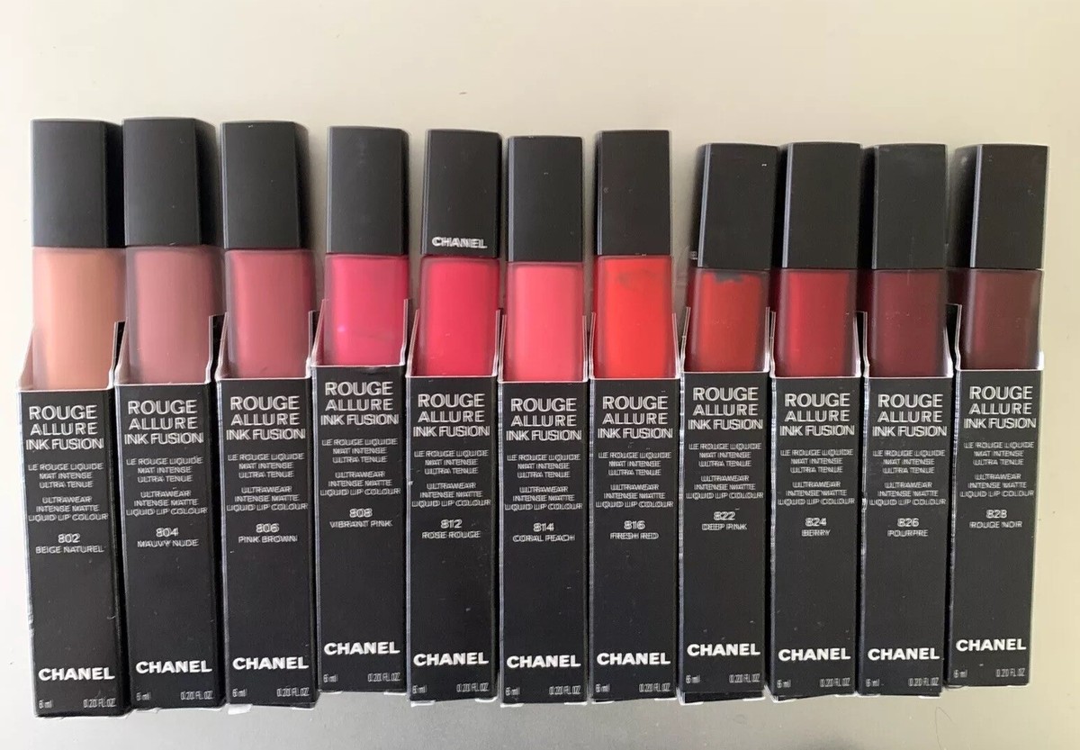 Chanel Rouge Allure Ink Swatches Chanel Rouge Allure Ink Swatches