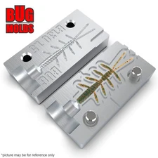 Bait DIY Fishing Mold Soft Plastic Baits Lure Plastisol Bass ScissorComb