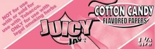 Juicy Jay's Cotton Candy 1 1/4 Rolling Papers Free USA Shipping!