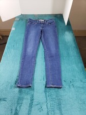 Levis 711 Jeans Sz 27 Womens Blue Stretch Denim Pants Ladies Mid Rise Skinny