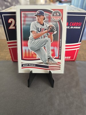 NOAH FRANCO RC 2024 Panini Stars and Stripes #1 Pre-ROOKIE Team USA