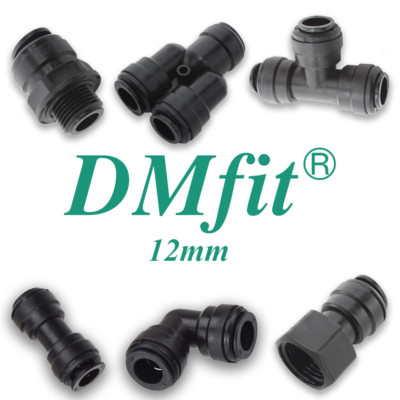 Puretec 12mm Push Fit X 1/2" Male Thread With O'ring Seat