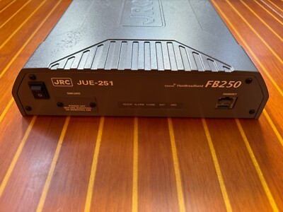 JRC JUE-251 Fleet Broadband Inmarsat FB250 Mobile Earth Station
