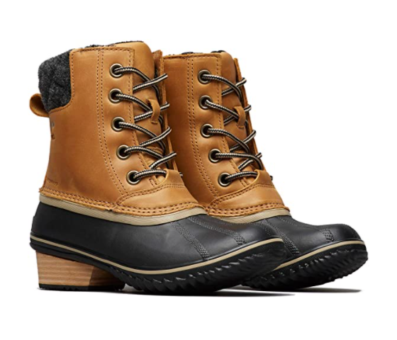 sorel women's slimpack lace ii waterproof boots