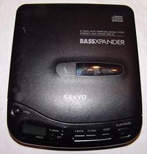 Sanyo BassXpander CD Player Model CDP-31 Portable Personal