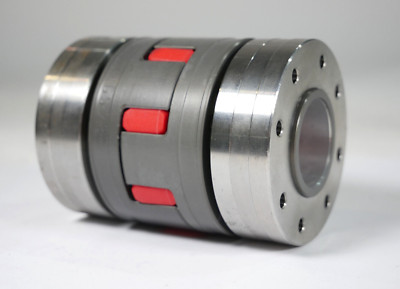 KTR Rotex GS28 Kupplung/ Spannringnaben 28/32mm | roter Einsatz