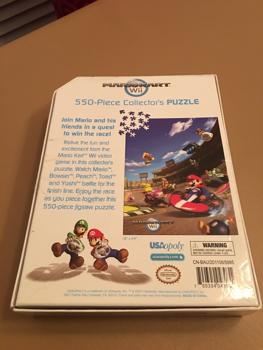 550 Piece Mario Kart Wii Collector's Puzzle (2012) : 18