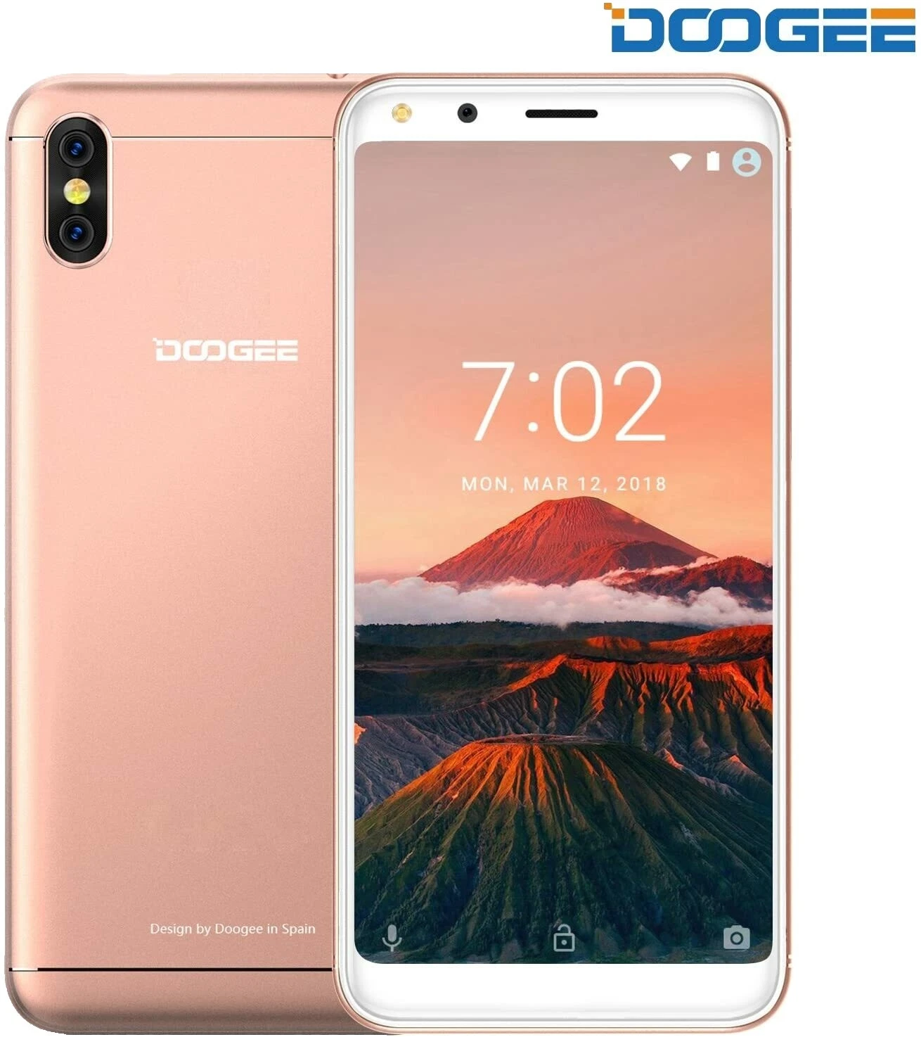 DOOGEE Android Quad Core 16 GB Cell Phones & Smartphones