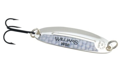 Williams Wabler Fishing Lure - Medium - Rainbow Prism - W50RB - 2-5/8'' long