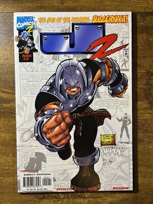 J2 2 JUGGERNAUT RON LIM VARIANT TOM DEFALCO STORY MARVEL COMICS 1998 B