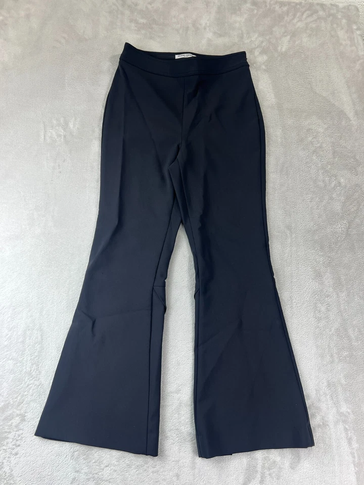 Opening Ceremony William Back Flare Pant Size 2 Black Stretch Cropped $325 - Image 3 of 4