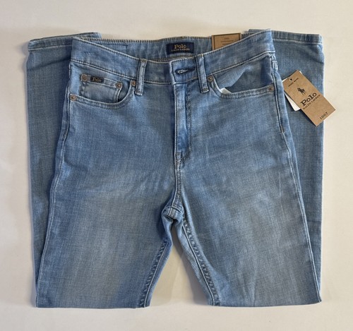 NWT Polo Ralph Laurent The Tompkins Skinny High Rise Size 12