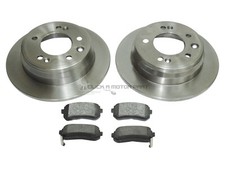 2 dischi e pastiglie freno posteriori per Hyundai Kona 1.0 1.6 (solo freno a mano manuale)