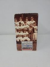 The Brooklyn Dodgers: The Original America's Team VHS 5-Tape Box Set 