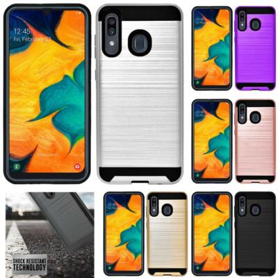 For Alcatel 3V 2019 5032W Shockproof Slim Cover Hybrid Brushed Protective Case