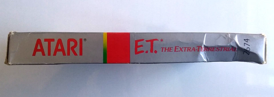 ATARI - E T The Extra-Terrestrial 2600 Video Game System  1982  Complete SEALED - Image 4 of 4
