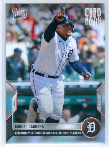 2022 Topps Now M-APR Miguel Cabrera