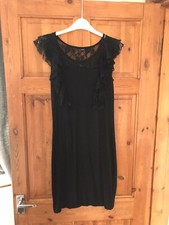 Next Black And Lace Dress Size 8
