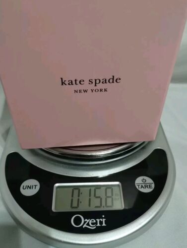Kate Spade New York ~ Una vida encantada ~ Joyero Lenox Glass Apple ~ Nuevo en caja - Imagen 3 de 11