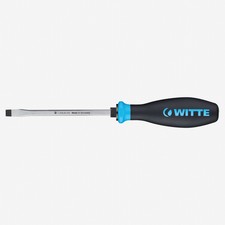 Witte Pro Impact Slotted Screwdriver, 8.0 x 1...