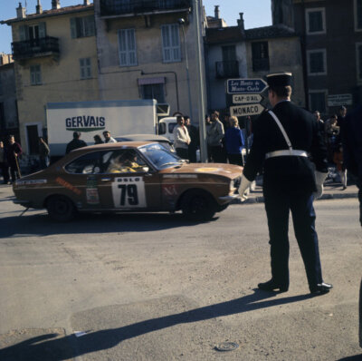 Per Sverre Eckholdt Erik Sandberg Mazda RX3 Motor Racing 1972 Rally Car Photo 4