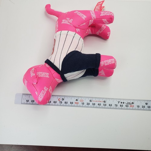 Victoria's Secret CANE PELUCHE MLB ROSA ""C"" Cleveland Indians/Guardians - Foto 8 di 9