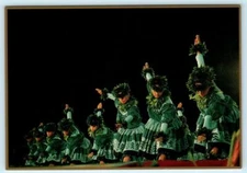 Hawaii, HI ~ NA OPIO 'O KO'OLAU Hula Halaus Performs "KAU LILUA" 4"x6" Postcard