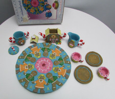 1996 Chadwick Miller Gingerbread House Mini Tea Set Box