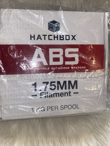 HATCHBOX ABS 3D Printer Filament 1.75 mm - 1Kg Spool, Blue 318 C - Picture 2 of 5