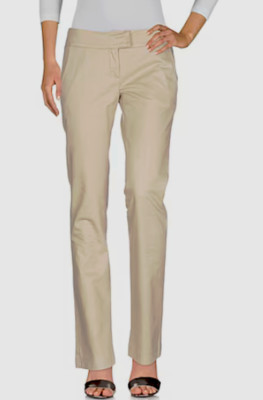 Ermanno Scervino Straight Applications Jeans Light Grey 27 NWT $292
