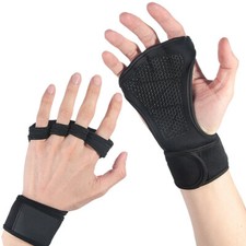 Weight Lifting Gloves with Wrist Support For Workout Gym Cross Training Pull Ups