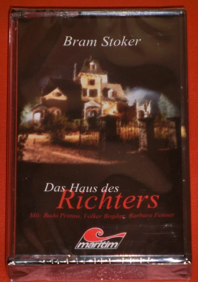 MC KASSETTE - Das Haus des Richters MARITIM schwarze Serie NEU & OVP Bram Stoker
