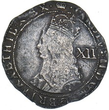 1660-2 Hammered Shilling - Charles II British Silver Coin