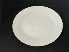 VTG,Sheffield Bone White 12" Oval Serving Platter USA,Collectable