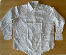 NWT Vintage Brooks Brothers Makers 17.5-36 USA Oxford Tennis Collar Shirt White