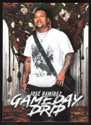 2026 Topps Gameday Drip Jose Ramirez #GD-18 Cleveland Guardians