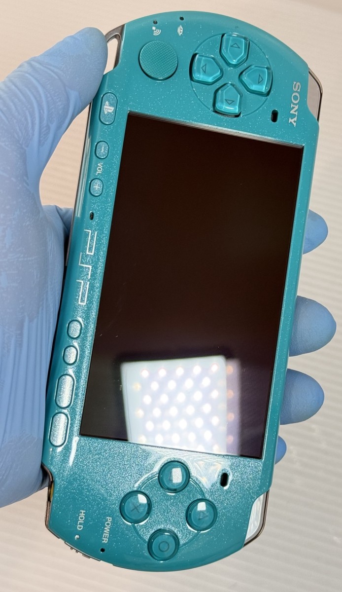 Sony PSP-3000 Console Miku Hatsune DIVA 2nd Limited w/Pouch, etc