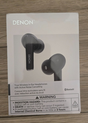 Denon AH-C830NCW Wireless In-Ear Headset - Black