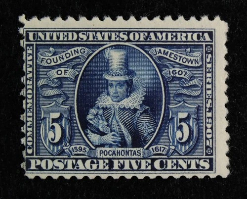 CKStamps: US Stamps Collection Scott#330 5c Mint NH OG