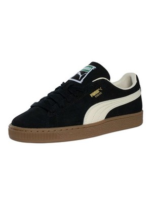 Puma Herren Wildleder-Sneaker, Schwarz