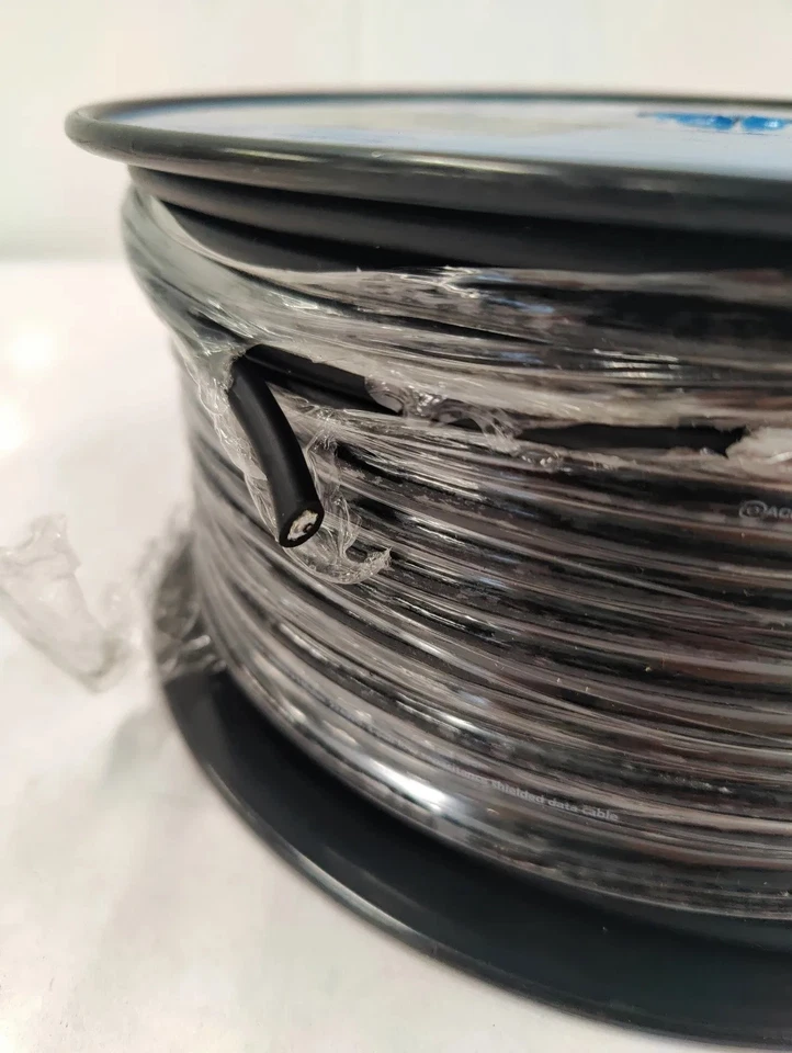 Nuevo cable de luz de escenario DMX con cable de batería de 300 pies, carrete DMX conductor de 3 pines AC3CDMX300 Foto 4 de 4