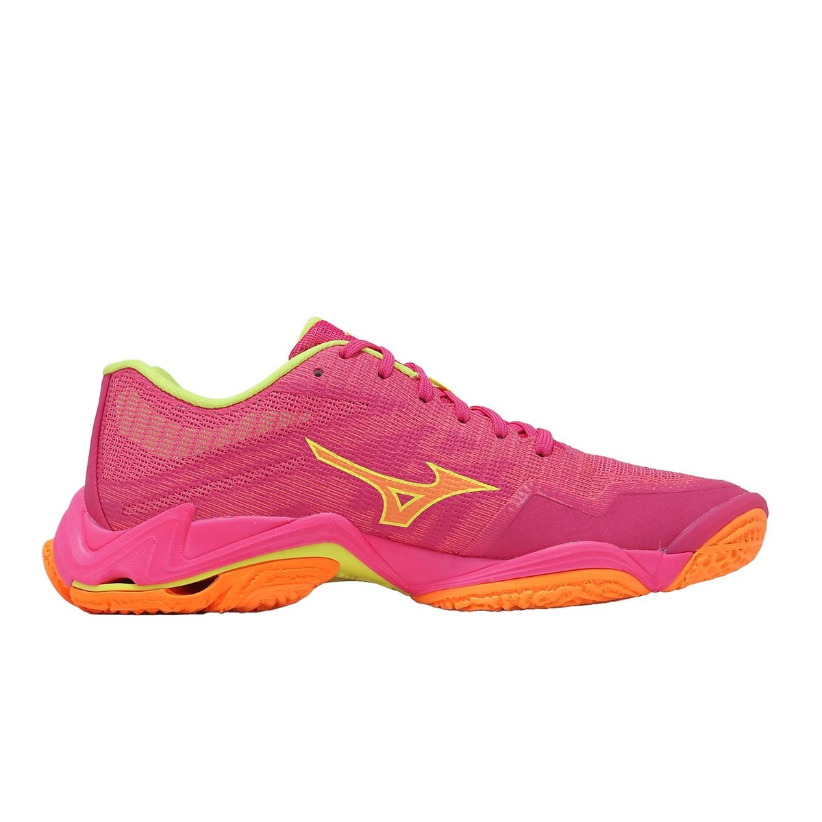 Mizuno Wave Lightning Elite Pink Light Orange Men Unisex