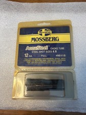 Mossberg Accu-steel Choke Tube 12 Gauge Full Steel Shot Size 4 6 95115 Mossberg Accu-steel Choke Tube 12 Gauge Full Steel Shot Size 4 6 95115