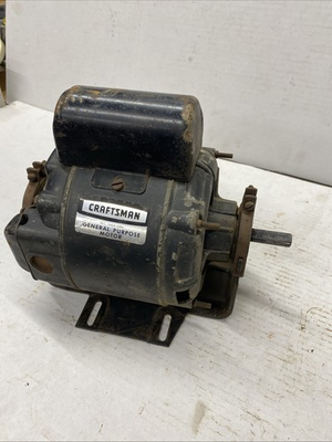 #ad Craftsman HP 1 2 General Purpose Motor RPM 1725 V 115 230 EM 465 $119.99