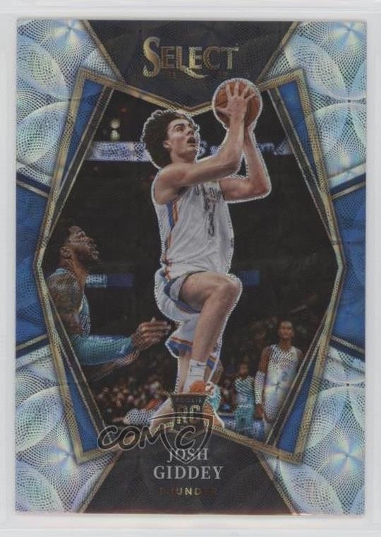 2021-22 Panini Select Premier Level Scope Prizm Josh Giddey #143 ku9