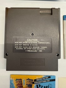 Journey to Silius Nintendo NES 1990 100% Complete in Box CIB! L@@K!