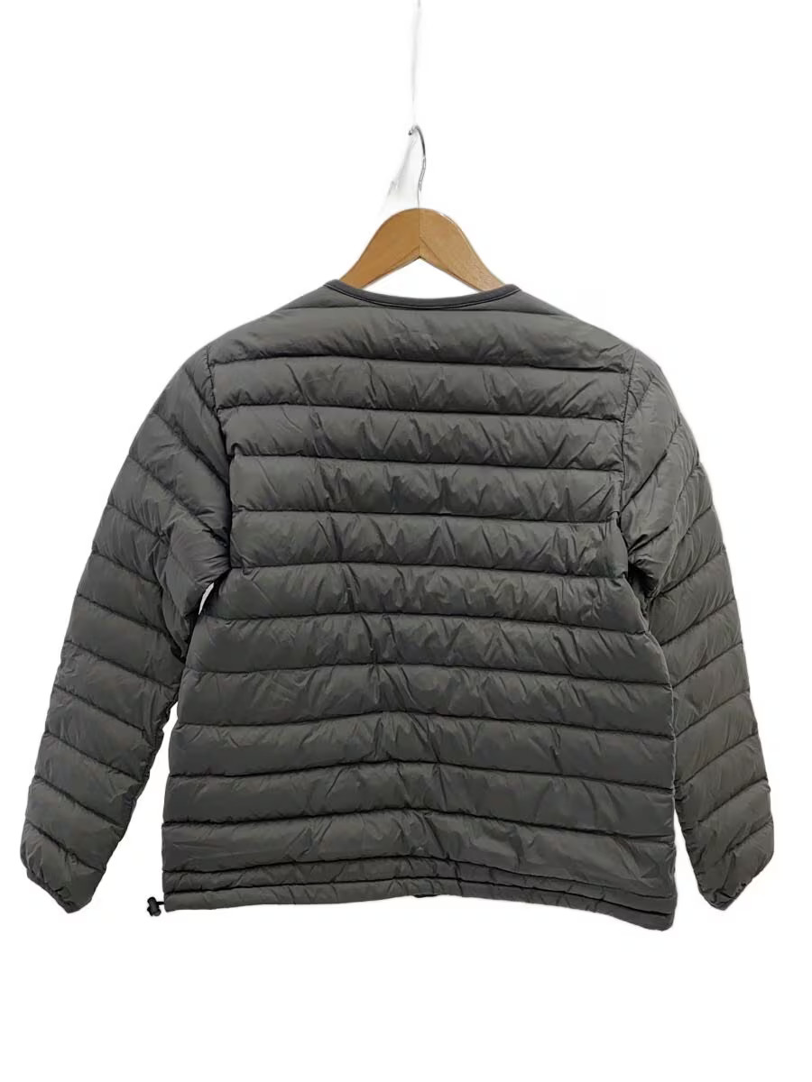 DANTON Down Jacket, Size 36, Nylon Gray, Solid Co… - image 2